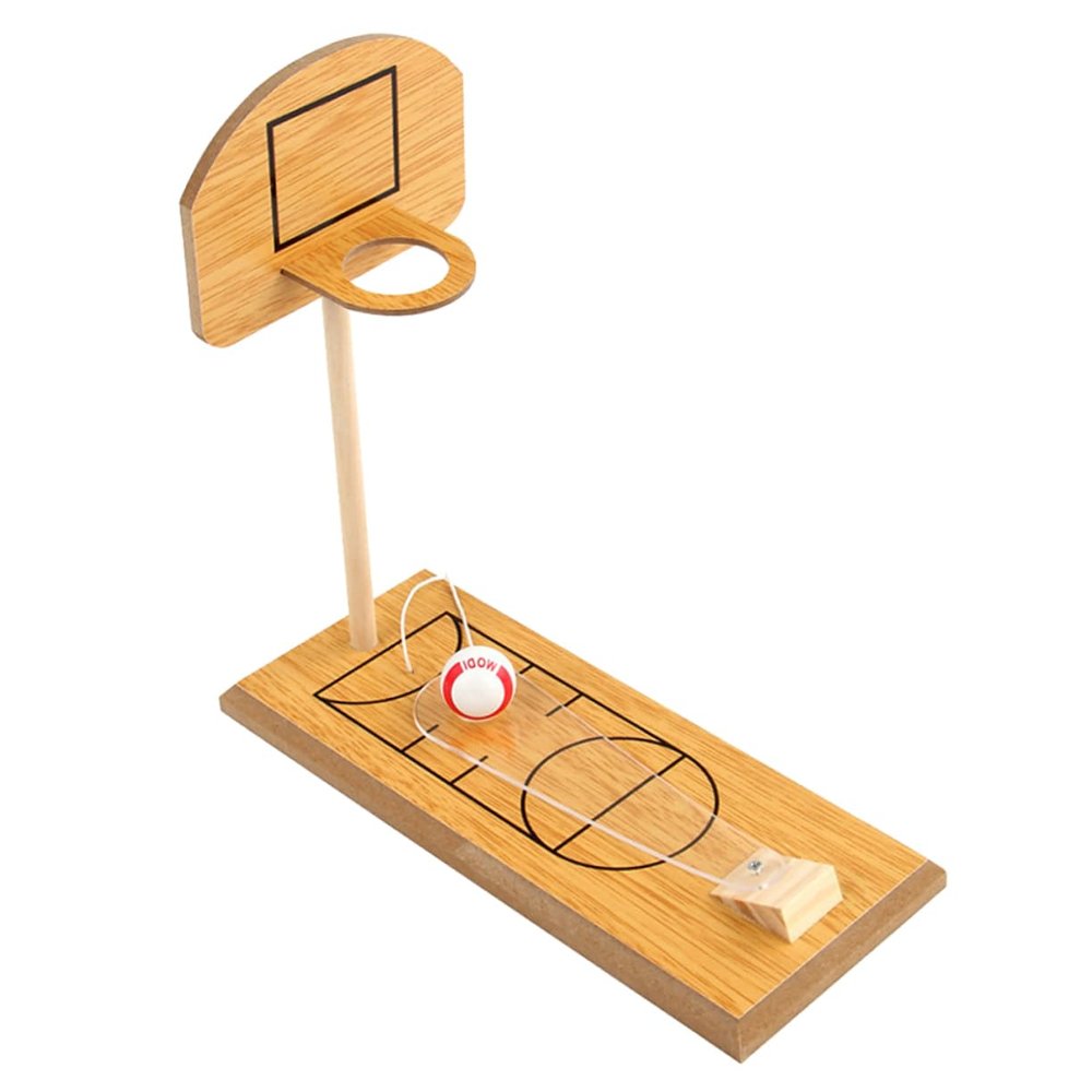 BCOATH 1Set Mini Tabletop Basketball Game Set Interactive Sports for Design for Parent Fun Indoor Basketball Play for Boys