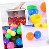 SKISUNO 100pcs Game Balls Plastic Activity Props for Party Events Durable Lightweight Entertainment Balls view 2