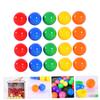 SKISUNO 100pcs Game Balls Plastic Activity Props for Party Events Durable Lightweight Entertainment Balls view 3