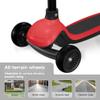 3 Wheel Kick Scooter for Kids, Adjustable Height Portable Toddler Scooter, Stable Lean-to-Steer Wide Standing Board Scooters for Outdoor Cycling Children Boys & Girls Ages 3-8(Red) view 4
