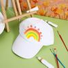 Alasum Bulk Kids Baseball Hats, White Blank Caps for Heat Press, Kids Baseball Caps for Boys and Girls, Adjustable Bulk Hats for Personalization & Crafts view 2