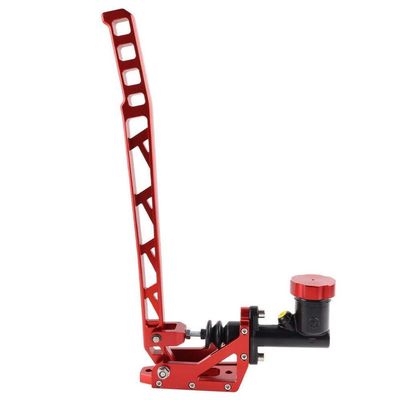 Hydraulic E-Brake Aluminum Drift Handbrake Long Level Gear Compatible with Racing Cars In Red Silver Black Colors(Red)