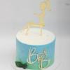 1 PCS Bride To Be Cake Topper, Acrylic High Heels Lady Girl Cake Toppers Gold Side Decoration for Bridal Engaged Valentine's Day Wedding Party Dessert Baking Cake Decorations view 3