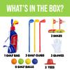 Atlasonix Toddler Golf Set - Toddler Golf Clubs | Kids Golf Clubs Includes Kid Golfer Bag, Gloves, 8 Balls and 4 Sticks - Sports and Outdoor Play Toys, Outdoor Toys, Kids Outdoor Play Equipment view 3