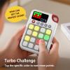 VISREFUR Tic Tac Toe Game, 7-in-1 Game Machine, Handheld Electronic Puzzle Games, Portable Travel Game for Trip, Office Break, Queue Time, Birthday Gift for Kids Adult view 2