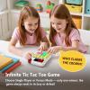 VISREFUR Tic Tac Toe Game, 7-in-1 Game Machine, Handheld Electronic Puzzle Games, Portable Travel Game for Trip, Office Break, Queue Time, Birthday Gift for Kids Adult view 3