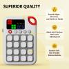 VISREFUR Tic Tac Toe Game, 7-in-1 Game Machine, Handheld Electronic Puzzle Games, Portable Travel Game for Trip, Office Break, Queue Time, Birthday Gift for Kids Adult view 4