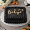 1PCS Gold Baby with Question Mark Cake Topper, Funning Baby Shower Sign, Perfect Party Banner for Baby Shower Boy/Girl Decorations Gender Reveal Backdrop Party Photography Background view 3