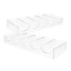 BESPORTBLE 2pcs Clear Poker Chip Case Wear-resistant Storage Organizer for Poker Chips Multi-functional Tray for Items and Portable Holder view 1