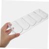 BESPORTBLE 2pcs Clear Poker Chip Case Wear-resistant Storage Organizer for Poker Chips Multi-functional Tray for Items and Portable Holder view 3