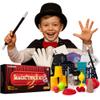 Atlasonix Magic Kit | Magic Kits for Kids Age 8-12 | Kids Magician Starter Kit & Accessories 80+ Magics, Beginner Trick Set with Props - Fun Learning Gift for Boys and Girls view 1