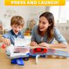 Beestech Airplane Toys with Runway and Car, Friction Powered Launcher Plane Toys for Boys Girls Kids Toddlers 3 4 5 6 Year Olds, Birthday Gifts (Blue) view 4