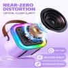 Mini Karaoke Machine for Kids, 2026 TOP Toys Birthday Valentine's Day Gifts Ideas for Girls Ages 4, 5, 6, 7, 8, 9, 10, 12+ Years Old, Portable MP3 Player with 4 Wireless Mics for Family Home Party view 4
