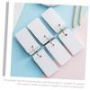 BCOATH 4pcs Paper Material Flash Cards Portable Blank Memory Cards Notebook Iron Ring for Students Daily Planning and Vocabulary Learning view 4