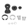 F&Y RC 25T Servo Saver Arm Adjustable Aluminum L Shape Servo Arm for 1/10 Scale Remote Control Cars Trucks Buggies (Black) view 1