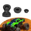 F&Y RC 25T Servo Saver Arm Adjustable Aluminum L Shape Servo Arm for 1/10 Scale Remote Control Cars Trucks Buggies (Black) view 2
