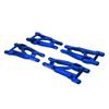 BeaxTurbo Racing Upgrade Parts RC CNC Aluminum7075 Upgrade Front&Rear Lower Arms for TRAXXAS JATO4x4 1/8 (Blue) view 3