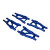 BeaxTurbo Racing Upgrade Parts RC CNC Aluminum7075 Upgrade Front&Rear Lower Arms for TRAXXAS JATO4x4 1/8 (Blue) view 4