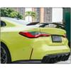 Dry Carbon Fiber Rear Wing Compatible For BMW M3 G80 M4 G82 G83 2021+ MP Style Carbon Fiber Tail Fins Rear Trunk Spoiler Guide(Dry carbon fiber) view 2