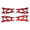 BeaxTurbo Racing Upgrade Parts RC CNC Aluminum7075 Upgrade Front&Rear Lower Arms for TRAXXAS JATO4x4 1/8 (red) view 1