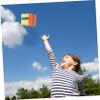 BESTonZON 6pcs Small Bean Bags for Boys and Girls Canvas and Rice Tossing Toys for Outdoor Fun for Hand-Eye Coordination Games Interactive Play view 3