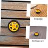 Abaodam 4pcs Toy Tire Wheels for Boys and Girls Geared Car Steering Wheel Toy Dc Motor Boys and Girls for Car view 3