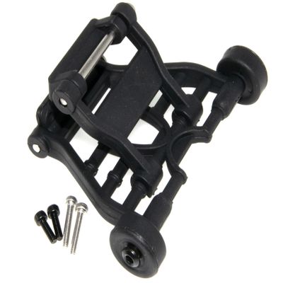 7184 Wheelie Bar Compatible with Traxxas 1/16 Upgrade E-Revo Summit Rc Car Plastic Part Replace(Black)