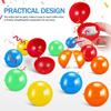 ULTECHNOVO Hollow Raffle Balls 1.57 Inch Fillable Plastic Balls for Raffle Accessories Party Games School Activities Company Events and Family Gatherings - 50 Pcs view 3
