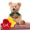 ERINGOGO 2pcs Plush Bear Doll Accessories Stuffed Animal Clothes for Girl Decor view 3