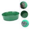 BAZEITFLOW Garden Soil Sifter Mesh Sieve Tool Lightweight Plastic Sifting Pan for Gardening and Composting Easy to Clean and Gardening Tool view 3