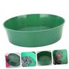 BAZEITFLOW Garden Soil Sifter Mesh Sieve Tool Lightweight Plastic Sifting Pan for Gardening and Composting Easy to Clean and Gardening Tool view 4