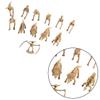 BCOATH 12pcs Mini Dinosaur Model Decor Lifelike Dinosaur Skeletons for Home Office Aquarium Garden Boys and Girls Education Toy view 4