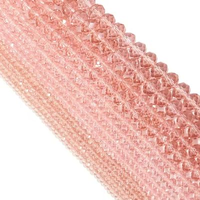 1 Strand Water Red Beads Faceted Oblate Beaded For Making Accessories DIY Necklace Bracelet Earrings ,Water Red,3mm X 130pcs