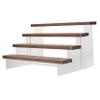ABOOFAN 4-Tier Wooden Display Stand for Dolls Acrylic Handicrafts Storage Rack Jewelry Organizer Suitable for Home Decoration and Collectibles view 1