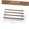 ABOOFAN 4-Tier Wooden Display Stand for Dolls Acrylic Handicrafts Storage Rack Jewelry Organizer Suitable for Home Decoration and Collectibles view 2