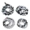 4-12mm Natural Hematite Stone Beads Cross Shape Spacer Bead for Making DIY Bracelet Necklace Handmade Accessories,Hematite,10mm view 3