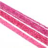 2/3/4mm Natural Stone Beaded Faceted Pink Tourmaline Isolation Loose Beads for Making DIY Necklace Bracelet Accessories,Pink Tourmaline,4mm view 1