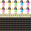 CroBlissful Mini Jesus Figurines Glow in The Dark with Let Your Light Shine Cards for Christian Easter Gifts Church Sunday School Religious Gifts for Easter Egg Fillers(100 Sets,Hold up The Cross) view 1
