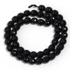 Natural Faceted Agates Stone Beads Round Spacer Bead for Making DIY Bracelet Necklace Accessories 6/8/10mm,Green,8mm(Approx 40pcs) view 2