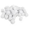 Dice Cubes Versatile Customizable Plastic DIY Sticker Math Teaching Board Games Party Set of 50 (White) view 3