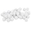 Dice Cubes Versatile Customizable Plastic DIY Sticker Math Teaching Board Games Party Set of 50 (White) view 4