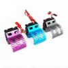 Aluminum 380/540 Electric Motor Stock Proof Cover Heat Sink Cooling Fan Suit for All 1/8 1/10 Model Cars RC Parts(380 Blue) view 2