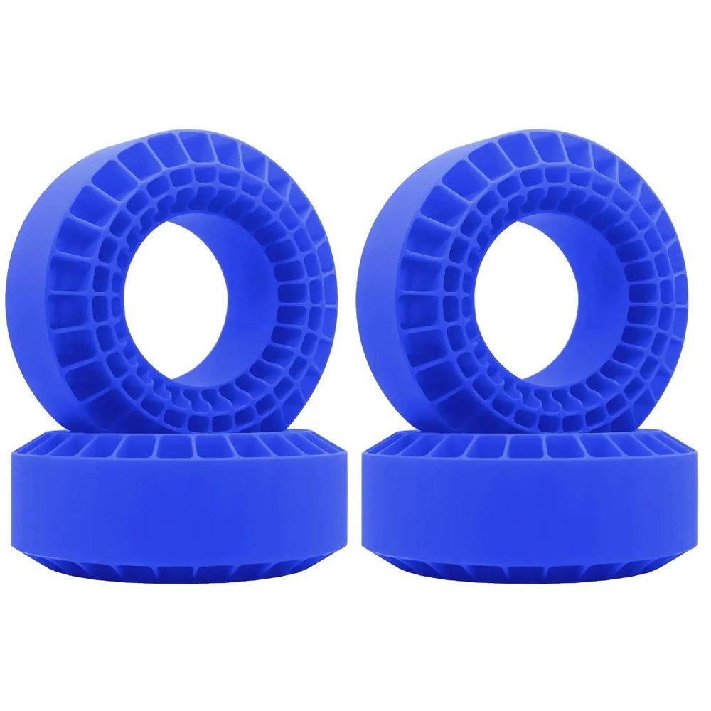 AQWBTYD RC Car Upgrade Parts RC Car Upgrade Parts Silicone Rubber Tire Inserts Foam for 1.9 Wheel Tires 1/10 Crawler Accessories(Color4)