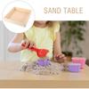 Abaodam Sandbox Lid for Boys and Girls Portable Play Sand Box Outdoor Indoor Tray Toy Wooden Sandbox Toy view 4