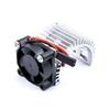 Aluminum 380/540 Electric Motor Stock Proof Cover Heat Sink Cooling Fan Suit for All 1/8 1/10 Model Cars RC Parts(380 Silver) view 1