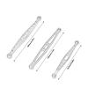 RC Spare Part Compatible with HuangBo ZP1001 ZP1002 ZP1003 ZP1004 1/10 RC Car Parts Metal Upgrade Accessories Fixing Rods(Black) view 3
