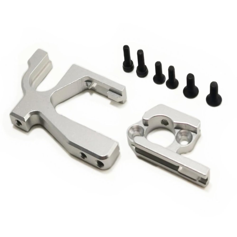 AQWBTYD RC Car Upgrade Parts for Wltoys 144001 144002 124016 124017 124018 124019 Rc Car Parts 2845 Adjustable Motor Mount Bracket Upgrades Parts Accessary(Color4)