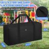 CSOKRE Heavy Duty Carrying Bag Compatible with Giant 4 in a Row Game,[Thick Fabric+Front Pocket]Easy Storage for Jumbo 4 to Score Four outdoor yard game Large Storage bag(Game Not Included) view 2