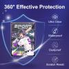 1600 Counts Card Sleeves,Soft Penny Sleeves for Trading Cards,Clear Plastic Card Protectors Fit for MTG,TCG,Baseball,Football,Sports,Game Cards view 3