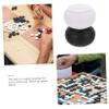 KOMBIUDA 2pcs Practical Chess Piece Storage Can Plastic Go Chess Containers Containers view 4
